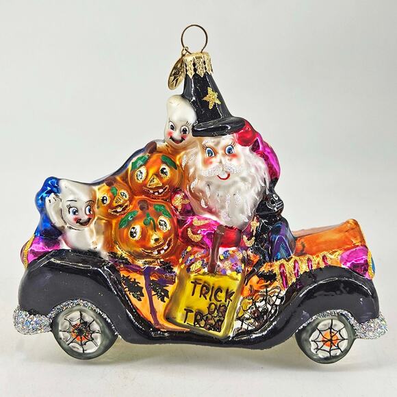 Christopher RADKO Halloween Scream Team glass Ornament - Picture 1 of 6